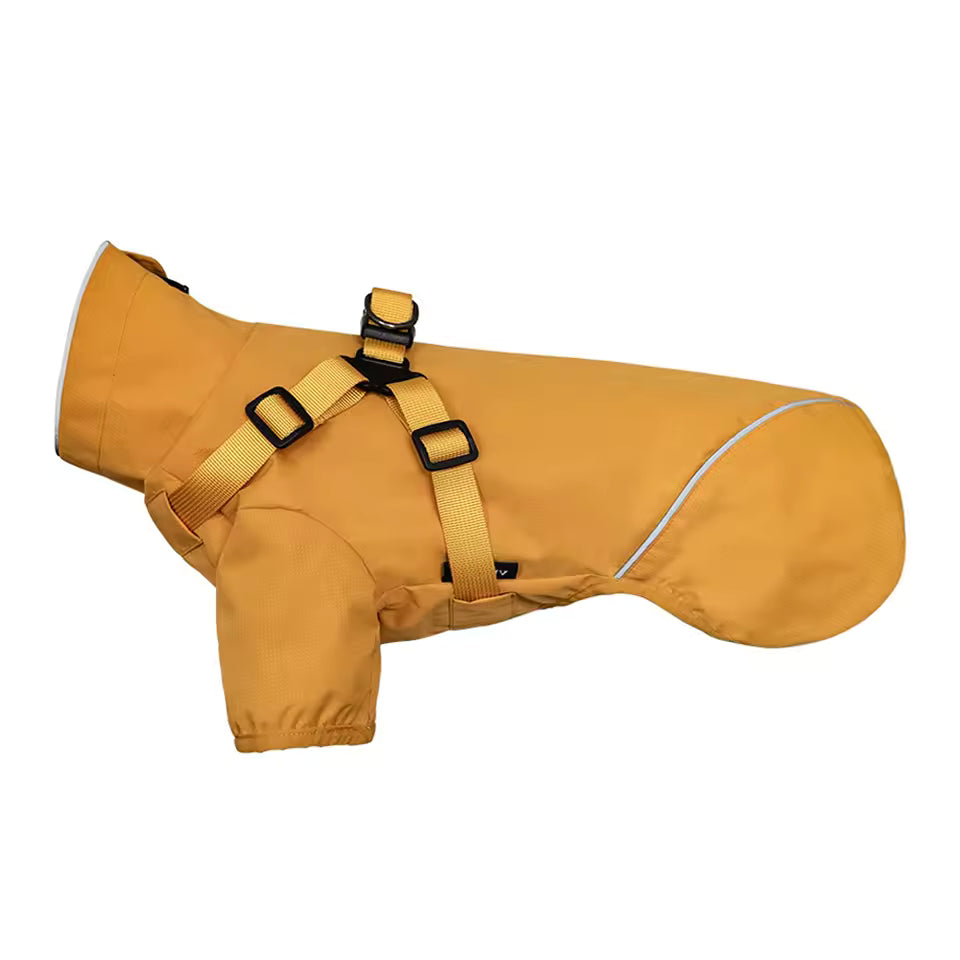 Pfoten-starke Regenjacke