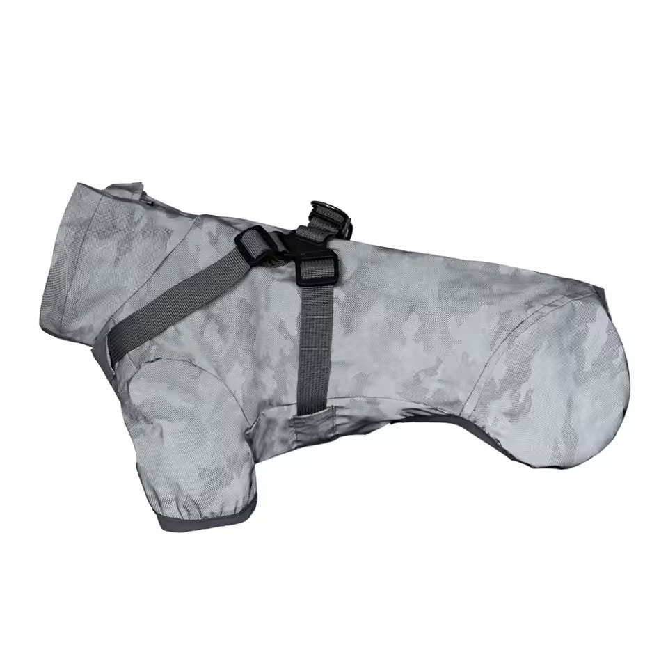 Pfoten-starke Regenjacke